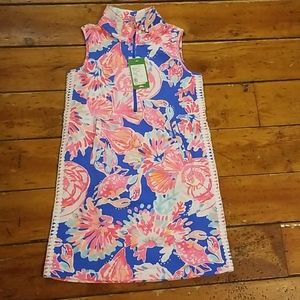 Lilly Pulitzer Mini Sleeveless Skipper Dress L NWT